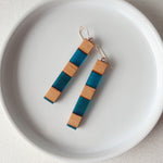 Load image into Gallery viewer, Dangle Wood Earrings. Reclaimed Cedar
