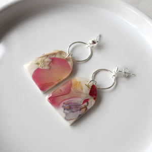 Florals 2023 Drop Earrings on Sterling Silver Studs