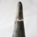 Load image into Gallery viewer, Translations. Textured Sterling Silver Ring 1 size 7.5
