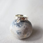 Load image into Gallery viewer, Translations. Textured Sterling Silver Ring 1 size 7.5
